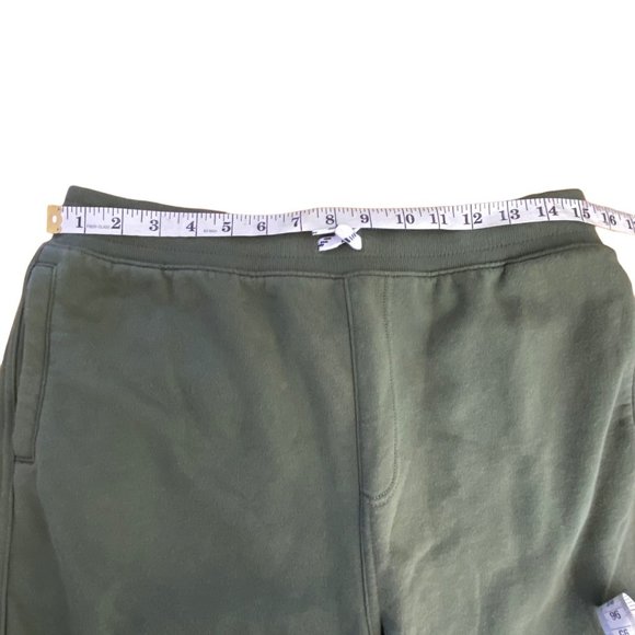 Lands’ End Boys XL Cargo Jogger Pants Green Sweatpants Cotton - Picture 7 of 10